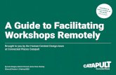 ouch A Guide to Facilitating Workshops Remotely...& Service Design Team and the Creative Studio Team. If you'd like to contribute to future versions of this document, or if you'd like