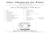 DISCOGRAPHY · One Moment In Time 4’54 Hammond - Bettis / Arr.: J. G. Mortimer FeelingsFeelings Morris - Gaste / Arr.: Norman Tailor Chess (Anthem)Chess (Anthem)Chess (Anthem) 3’24