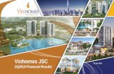 Vinhomes JSC 1Q2019 Financial Results€¦ · Vinhomes JSC 2Q2019 Financial Results 30 July 2019 ... advisers or any other person undertakes to update or revise any forward-looking