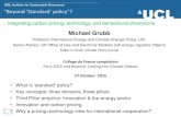 “Beyond ‘Standard’ policy”? - Collège de France › media › en-thomas...Michael Grubb Professor International Energy and Climate Change Policy, UCL ... Resource use / Energy
