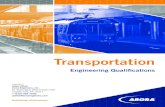 Engineering ualications - Arora Engineers, Inc.€¦ · NYCT, NJT, PennDOT, Santa Clara Valley Transportation Authority (VTA) and more. Arora has done systems planning for large transportation