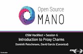 OSM Hackfest Session 6 Introduction to Proxy osm- ... ¢© ETSI 2019 Index 1. Introduction a. What is