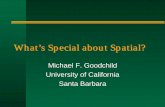 What’s Special about Spatial? - CSISScsiss.org/aboutus/presentations/files/goodchild_qmss_oct02.pdf · Taxonomies of spatial analysis Thousands of methods – every one a command,