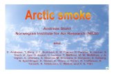 Andreas Stohl Norwegian Institute for Air Research (NILU) andTørseth, K. Virkkunen, C. Wehrli, and K. E. Yttri Average age of air north of 80°N Stohl (2006): Characteristics of atmospheric