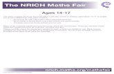 The NRICH Maths Fair NRICH... These are standard maths classroom equipment such as multi-link, counters and dice. Please carefully check the equipment needed for each activity you