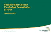Pre-Budget Consultation Cheshire East Council 2018/21moderngov.cheshireeast.gov.uk/ecminutes/documents/s59725/Pre B… · increasing.The model for providing social care services,