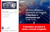 Il fotovoltaico nei sistemi di utenza e comunità energetiche.fire-italia.org/wp-content/uploads/2019/05/FIRE-GPE... · 2019-05-22 · Come evolverà la regolamentazione ? Retiinterne