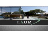 R A UM - Chris Hughes Window Systems...demands both the highest performance levels and flexibility of styling. The RÄUM Bi-Folding door offers you the freedom of design with 1 to