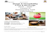 Ultimo RTO 90072 Stage 6 Hospitality€¦ · Ultimo RTO 90072 2019-2020 Stage 6 Hospitality (Food and Beverage) – SIT20316 / Cluster D Café Culture / SIT – Tourism, Travel &