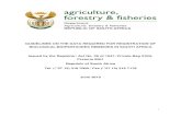 GUIDELINES ON THE DATA REQUIRED FOR REGISTRATION OF ... · 3. REGISTRATION REQUIREMENTS FOR ALL BIOLOGICAL REMEDIES AND BIOLOGICAL FERTILIZERS The flowing must be submitted 3.1. Proof