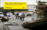 “WE ASK FOR JUSTICE” - Amnesty International€¦ · “We ask for justice”6 Europe’s failure to protect Roma from racist violence Amnesty International April 2014 Index: