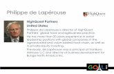 Philippe de Lapérouse - Global Aquaculture Alliance · 2019-09-19 · Philippe de Lapérouse HighQuest Partners United States Philippe de Lapérouse is director of HighQuest Partners’