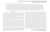 Functional Data Analysis for Sparse Longitudinal Datautstat.utoronto.ca/fyao/2005-jasa.pdf · Functional Data Analysis for Sparse Longitudinal Data Fang Y AO, Hans-Georg M ÜLLER,