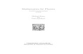 Mathematics for Physics - Goldbart: Home Page › ... › MS_PG_book › bookmaster.pdf · 2008-05-23 · contact: Michael Stone or Paul Goldbart, Department of Physics, University