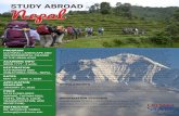 STUDY ABROAD in Nepal - California State …STUDY ABROAD in Nepal PROGRAM CULTURAL LANDSCAPE AND ENVIRONMENTAL CHANGE IN THE HIMALAYAS ACADEMIC INFO GEOG 177T - 3 units DESTINATION