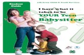 Youth Babysitting Guide - Nebraska Extension · 2018-07-06 · Massachusetts 4-HH Volunteers: Laurie Baker, Barbara Beausang, Kerry Dyka, Maureen Howard, Donna Miller, Tricia Perry