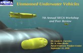 Unmanned Underwater Vehicles - National Energy ... › ... › Carreiro-SECA-mtg-final.pdfComparison of Energy Sources Type of System Specific Energy, Wh/kg Energy Density, Wh/L Max