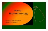 Nano Biotechnology - RISris.org.in › images › RIS_images › pdf › Dr-Veranja.pdf · Biotechnology is the application of technological innovation as it pertains to biological