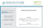 Scaling Up Agriculture - Agrilinks · Framework and Lessons Scaling Up in Agriculture Dr. Richard Kohl ... Financial: Unit production and delivery costs vs fiscal constraints, profitability