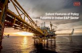 Salient Features of Policy Reforms in Indian E&P Sector › oalp › Files › pdf › Salient... · Government notified further Policy Reforms on February 28, 2019 : To increase