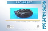DFP PG 1 COVER SHEET · Diverter valve with 3,4,or 5 way capability Rhino Valve USA , 7500 Downing Ave. , Bakersfield, CA 93308 Tel. (661)587-0220 FAX (661)589-6625