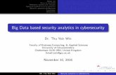 Big Data based security analytics in cybersecurity › computerscience › files › 2018 › 03 › ...Big Data based security analytics in cybersecurity Dr. Thu Yein Win Faculty