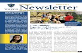 Newsletter - University of Toledo · Newsletter November 2017 Volume 1, No. 1 Department of Sociology and Anthropology 1 ... at Ohio State University in October. The success of this
