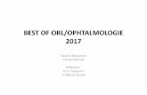BEST OF ORL/OPHTALMOLOGIE 2017 - Insermallergo.lyon.inserm.fr/affiches/best-of_2017/7_ORL... · Rakeshk barot, SatishC Shitole, Nupur bhagat, Deepak patil, Pawan sawant, Kalpita Patil