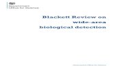 Blackett Review on wide-area biological detection...Blackett Review on wide-area biological detection Contents ... Professor Jason Crain University of Edinburgh . Professor Derrick