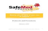 Protocols and procedures - American Medical …€¦ · Web viewProtocols and Procedures February 2, 201 5 Table of Contents I. SafeMed Program Inpatient Protocol3 A. Screening3 B.