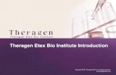 Theragen Etex Bio Institute Introductionbio.theragenetex.com/wp-content/uploads/2019/06/Theragenetex_Bi… · Theragen Etex Bio Institute Overview Business area Gene analysis Location
