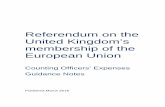 Referendum on the United Kingdom’s membership of the ... › sites › ... · referendum on the UK’s membership of the European Unionyou are personally responsible for all the