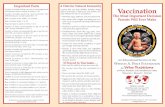A Diet for Natural Immunity Vaccination · 2019-03-27 · natural immunity to infectious and chronic dis-ease without the risk of vaccinations: • Minimize sugar, additives and processed