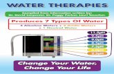 WATER THERAPIES - RGV Kangen Waterrgvkangenwater.com/assets/files/Kangen Water Therapies.pdf1. Drinking Kangen Water pH 9.5 2. Drinking Kangen Water pH 9.0 3. Drinking Kangen Water