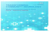 TRANSFORMING COMMUNITY NEUROLOGY - TVSCNtvscn.nhs.uk › wp-content › uploads › 2016 › 06 › ... · TRANSFORMING COMMUNITY NEUROLOGY What Commissioners Need to Know Reference