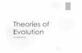 Lecture 6- Theories of Evolution … · Microsoft PowerPoint - Lecture 6- Theories of Evolution.pptx Author: Istiak Created Date: 8/4/2016 12:04:33 PM ...