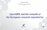 OpenAIRE and the network of the European research repositoriespuma.isti.cnr.it/rmydownload.php?filename=cnr.isti/cnr.isti/2014-A3... · beyond PORTAL 24 x 7 Service. Access to Research