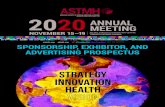 astmh.org ajtmh.org #TropMed20 #IamTropMed SPONSORSHIP ... · The Communications Award recognizes excellence in tropical medicine storytelling through the written word. The goal of