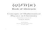 Book of Abstracts Frank Harris - UNAMquantum.fciencias.unam.mx/kvant/Book_of_abstracts_HarrisFest.pdf · Book of Abstracts Concepts of Mathematical Physics in Chemistry Workshop in