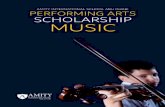SCHOLARSHIP MUSIC - International School › uploads › documents › Music Scholarshi… · enthusiastic pupils to apply for Academic, Art, ... Our Amity Scholarship Programme rewards