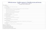 Thieme Advance Information€¦ · Moore: Passing the FRCR Part 1: Cracking Anatomy Thieme Core Titles List Order Form with Barcodes Promotional Material Order Form Promotional Material