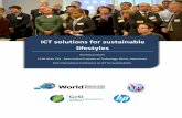 ICT solutions for sustainable lifestyles › wp-content › uploads › files › ICT4S › ICT4S - ICT S… · First International Conference on ICT for Sustainability ICT solutions