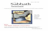 THE March - May 1999 Sabbath · The Bible Sabbath Association (VISA and MasterCard accepted). The Bible Sabbath Association is dedicated to promote the seventh day Sabbath. As a non-sectarian