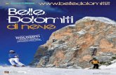 I.P. - Consorzio Dolomiti · tecniche, grafici di vie ferrate e sentieri, percorsi, piste da sci, strutture ... Sci per tutti i gusti nelle stazioni invernali bellunesi, molte delle