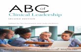 Clinical Leadership - download.e-bookshelf.de · Clinical Leadership Second Edition EditEd by Tim Swanwick Senior Clinical Adviser and Postgraduate dean, Health Education, England