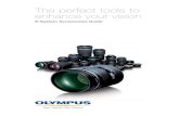 The perfect tools to enhance your vision - Olympus · 1.4x Tele Converter EC-14 Dust- and splashproof ZUIKO DIGITAL 2.0x Tele Converter EC-20 Dust- and splashproof with ZUIKO DIGITAL