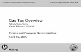 Gas Tax Overview - Metromedia.metro.net/about_us/committees/sfs/images/sfs... · Federal Excise Tax $0.184 State Excise Tax $0.360 State Sales Tax (2.25%) $0.065 ... the excise tax