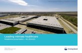 Leading intimate healthcare - coloplast.com · Leading intimate healthcare Roadshow presentation – H1 2014/15 New production building in Nyírbátor, Hungary ... particular the