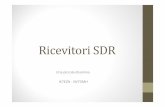Ricevitori SDRDSP (Digital SignalProcessor) 05/03/2015 10 Seconda evoluzione -Ricevitori a campionamento diretto • L’ultima frontiera dei ricevitori SDR è rappresentata, al momento,