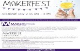 picnet.org/makerfest€¦ · Makers: $5000 You’re making this festival bigger than ever. Your support of this event will be demonstrated on all publications and promotions, both